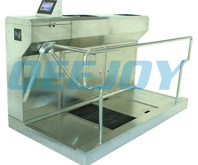 Máy làm sạch đế giày loại 4 - 6 người