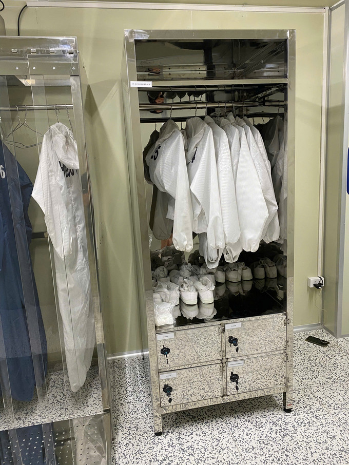 TỦ ĐỰNG QUẦN ÁO PHÒNG SẠCH ACT